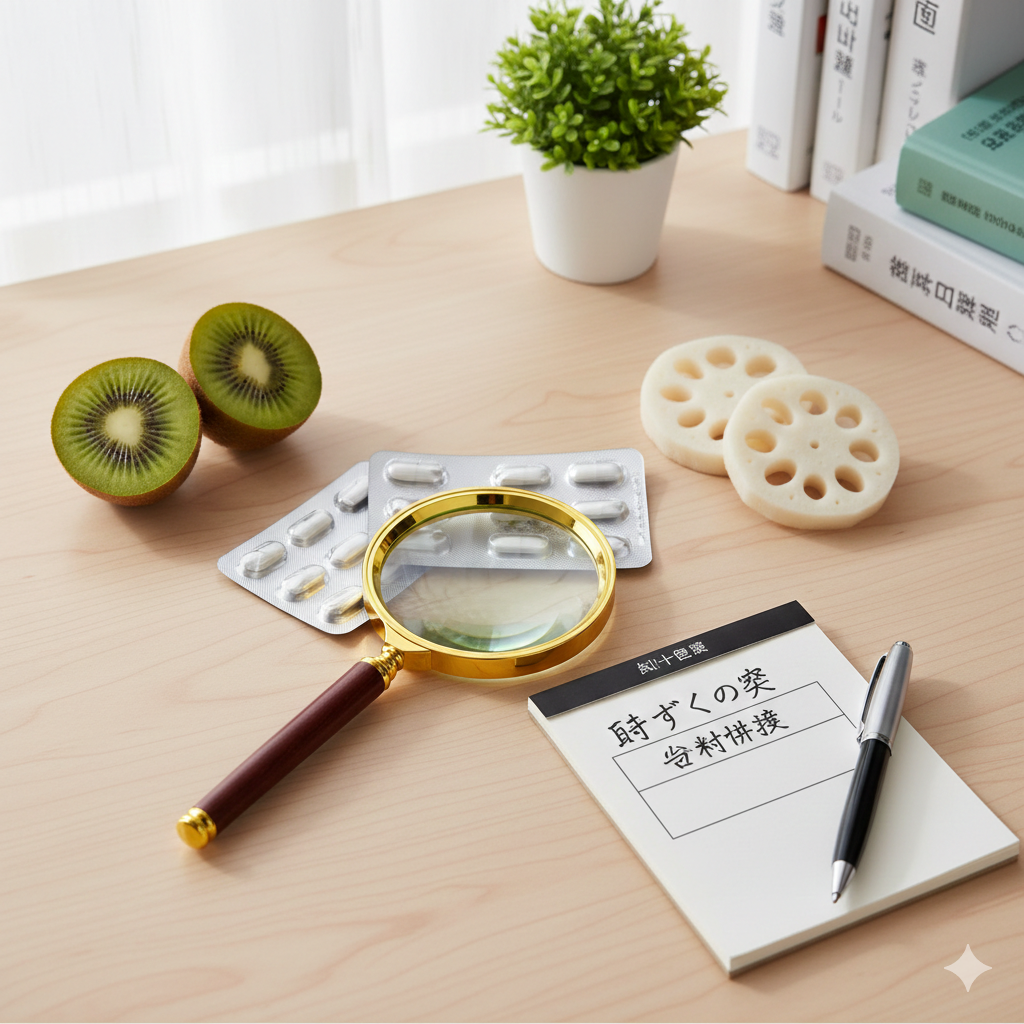 歯ぐきの薬の成分比較：30年キャリアの生物講師が分析する日本のドラッグストア製品と天然食材の比較